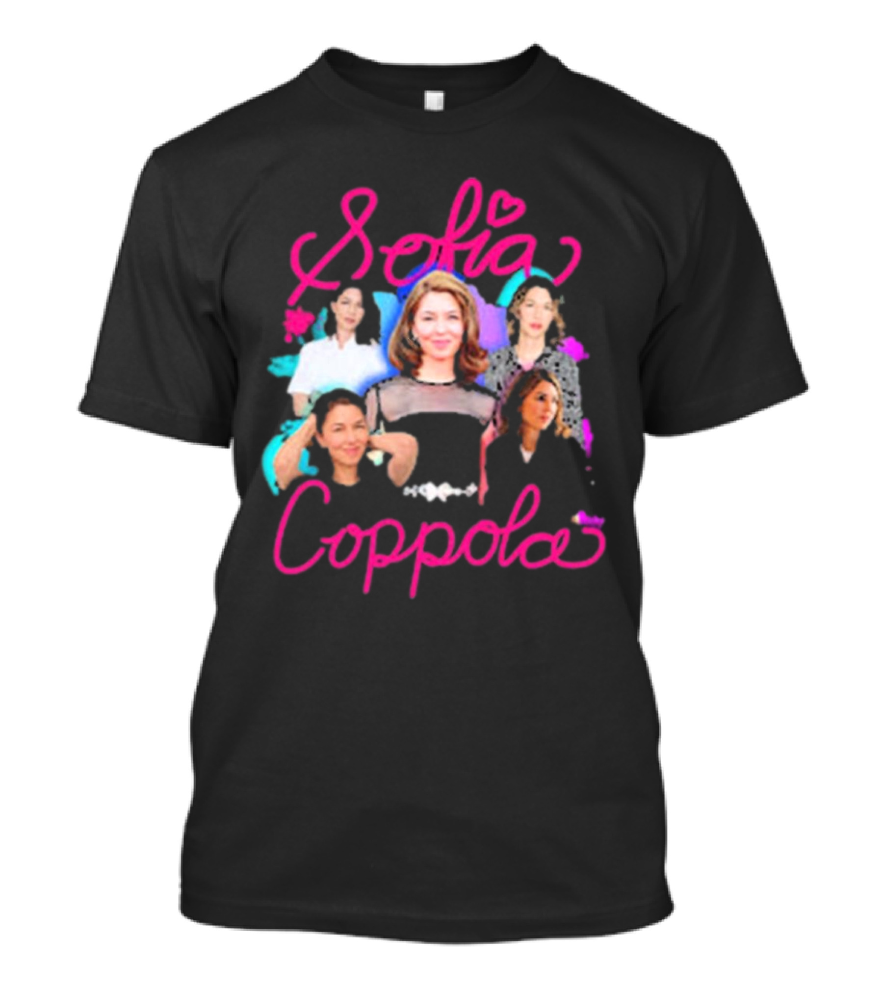 Sofia Coppola Photos Collage T-Shirt