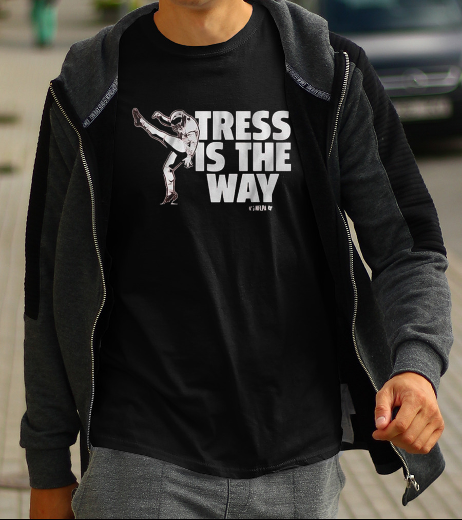 Tress Is The Way Washington Commanders NFL Player Kicking T-Shirt