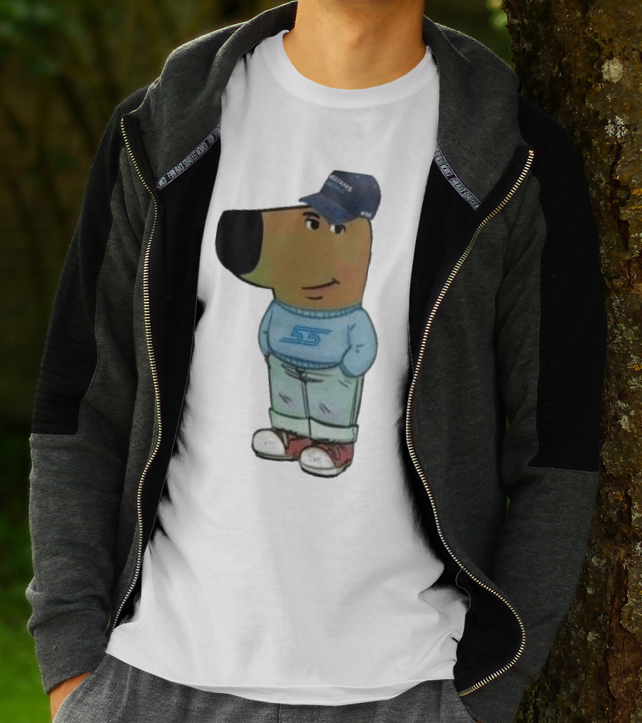 Williams Racing 55 Chill Guy Dog Hat T-Shirt