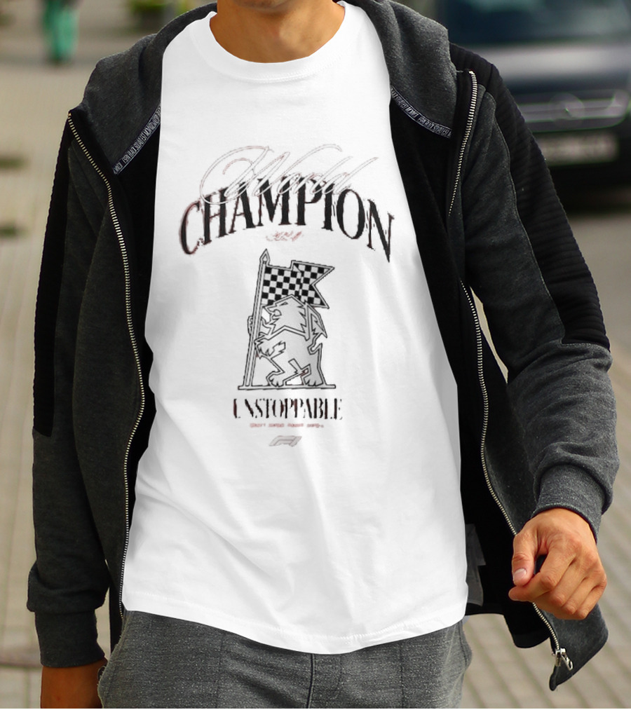 World Champion Unstoppable Formula 1 T-Shirt