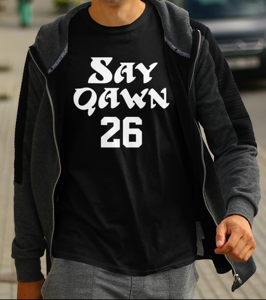 Saquon Barkley Say Qawn 26 Football T-Shirt