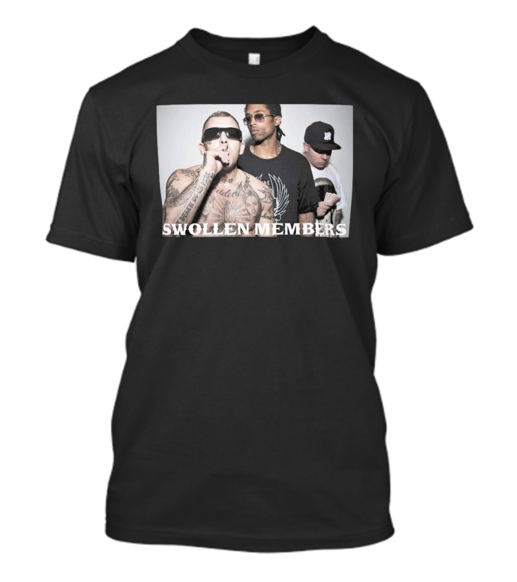 Subnoize Swollen Members Armed To The Teeth Group Image T-Shirt