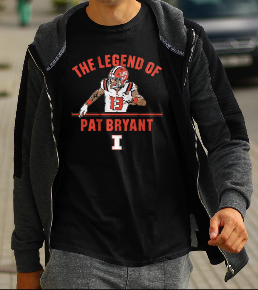 Illinois Football The Legend Of Pat Bryant I T-Shirt