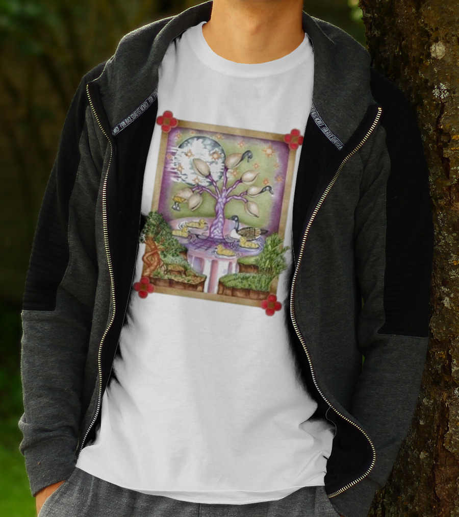 Crumbtheband Crumb Amama Enchanted Tree And Celestial Harmony T-Shirt