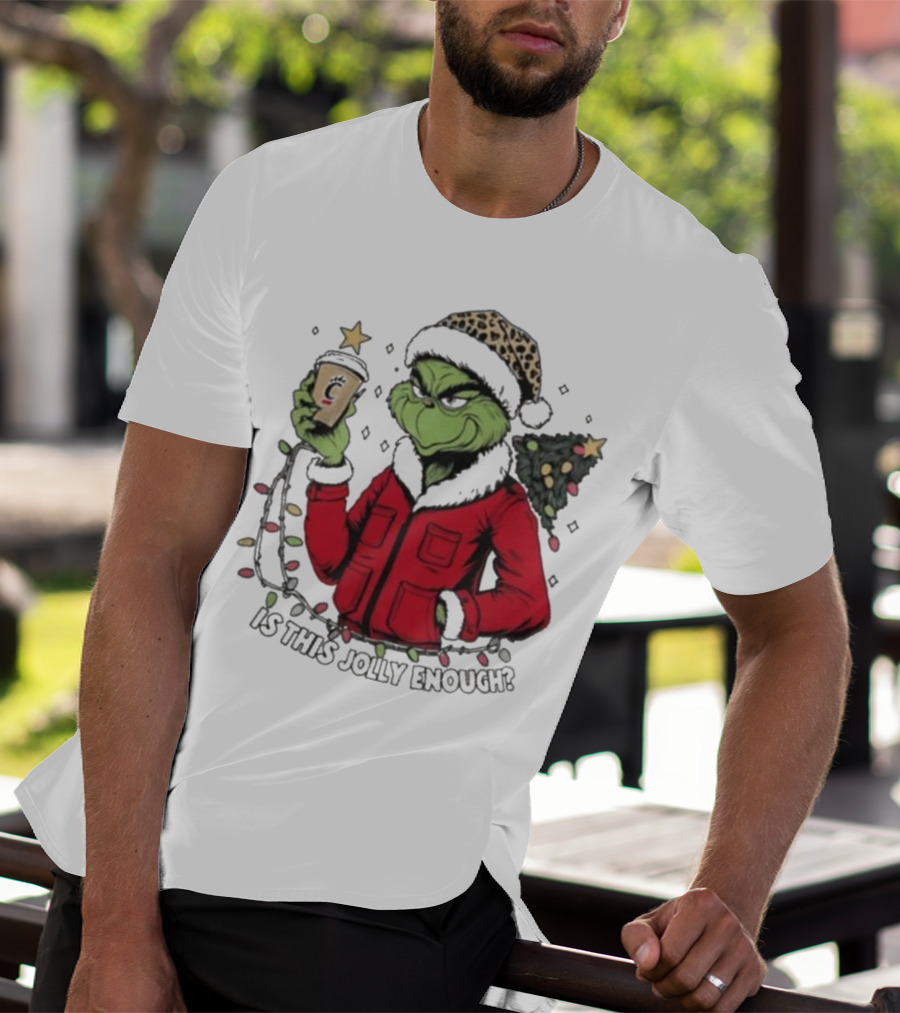 Cincinnati Bearcats Grinch Christmas Is This Jolly Enough T-Shirt