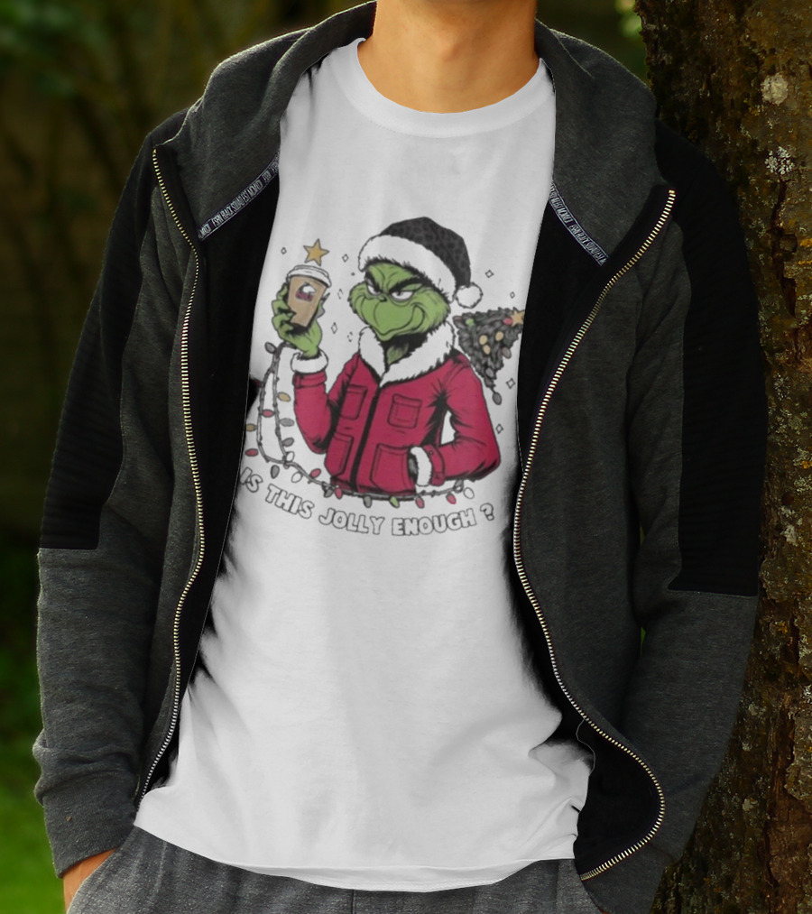 Northern Illinois Huskies Grinch Is This Jolly Enough Merry Christmas T-Shirt