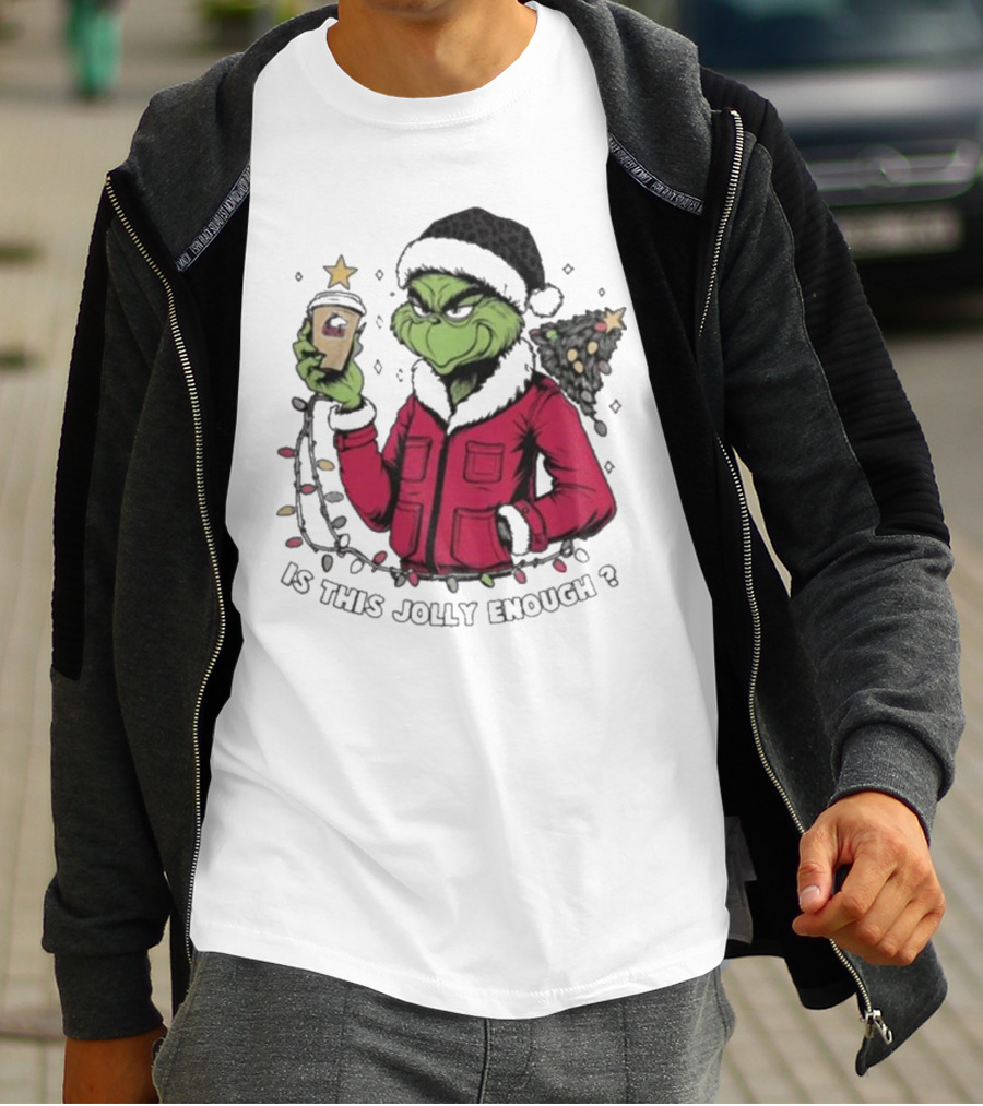 Northern Illinois Huskies Grinch Is This Jolly Enough Merry Christmas T-Shirt