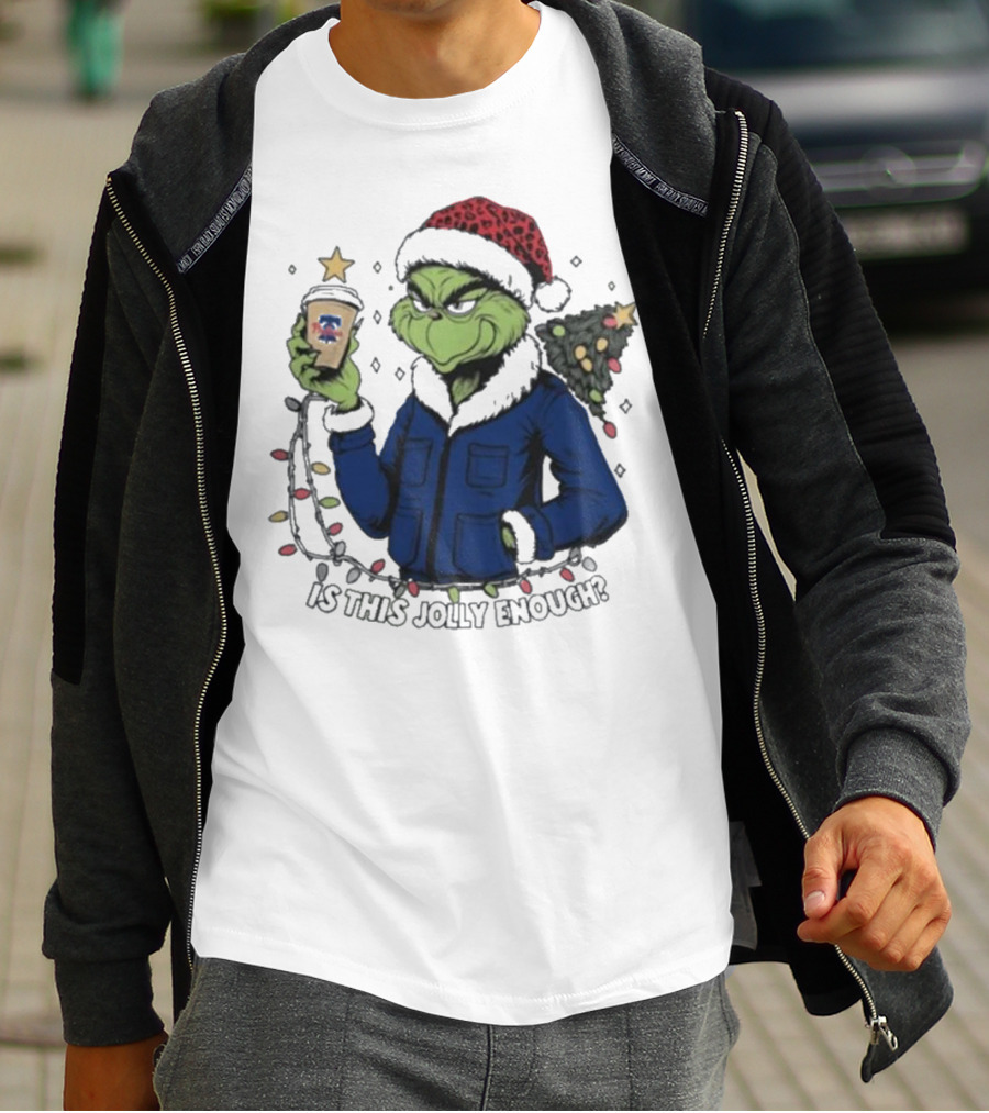 Philadelphia Phillies Grinch Is This Jolly Enough Merry Christmas T-Shirt