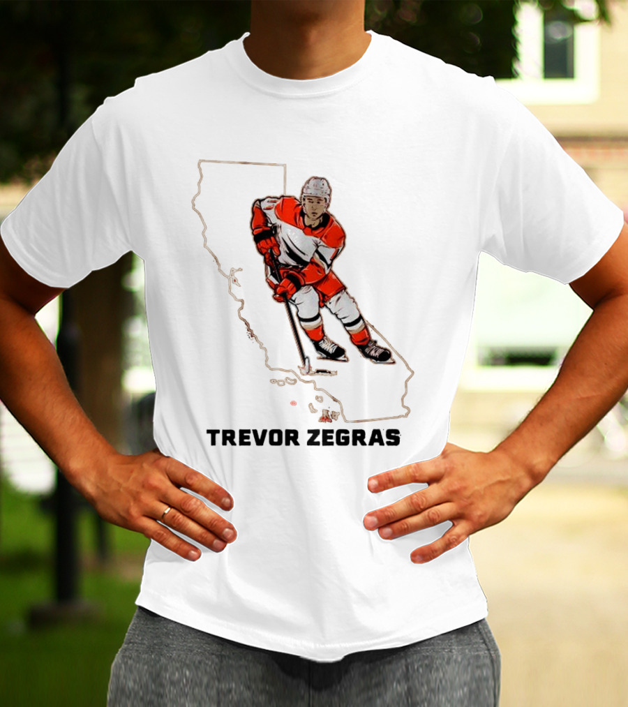 Trevor Zegras California Hockey Player T-Shirt
