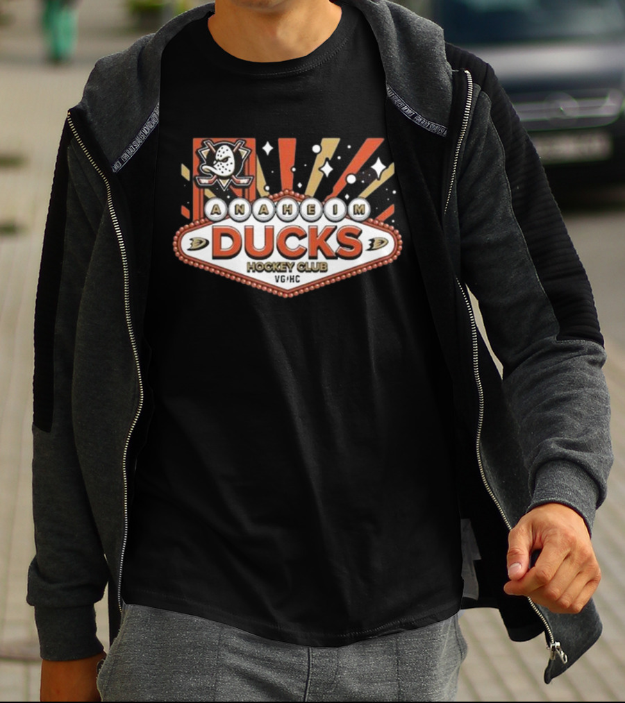 Anaheim Ducks Hockey Club VG/HC City Lights T-Shirt