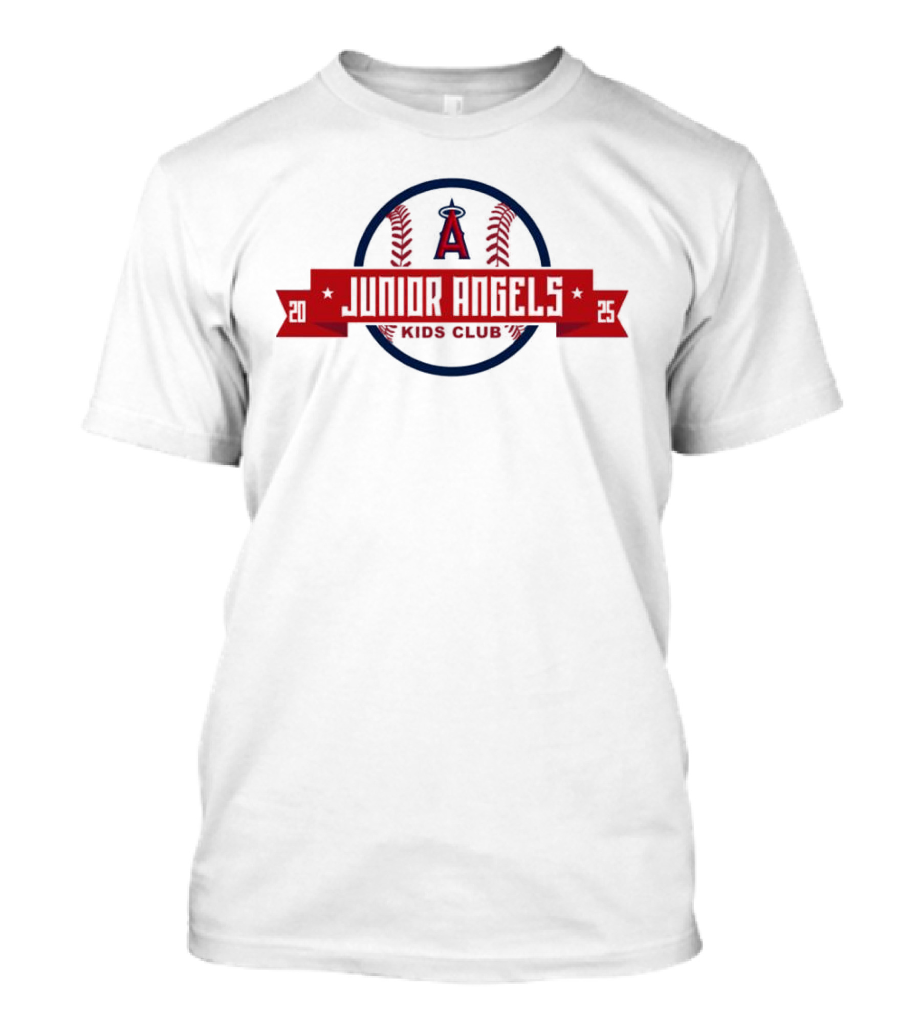 Los Angeles Angels Junior Angels Kids Club 2025 Baseball T-Shirt