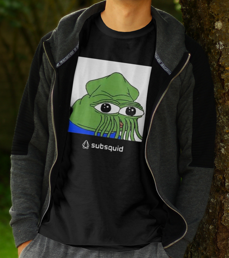 Dima Zhelezov Pepe The Frog Meme Subsquid T-Shirt