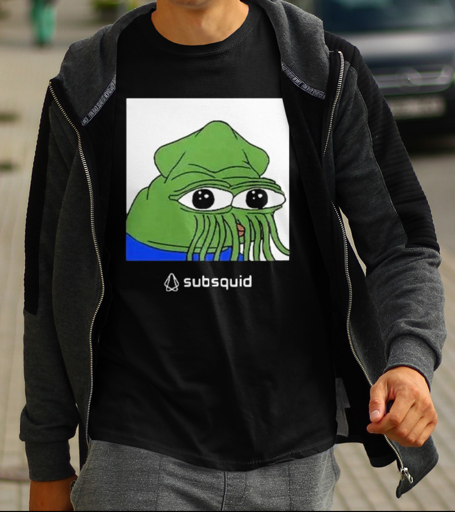 Dima Zhelezov Pepe The Frog Meme Subsquid T-Shirt