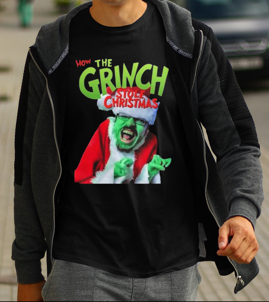 How The Grinch Stole Christmas Santa Costume Fun T-Shirt