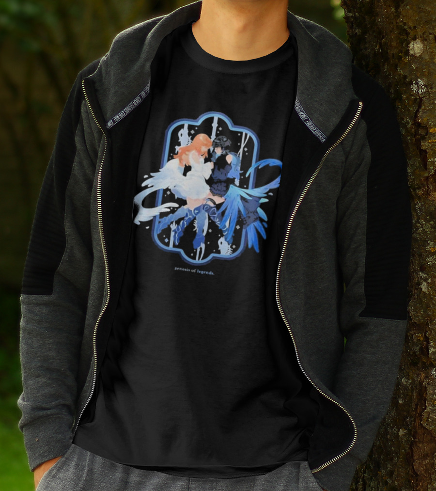 Genesis Of Legends Dual Characters Mythical Balance T-Shirt