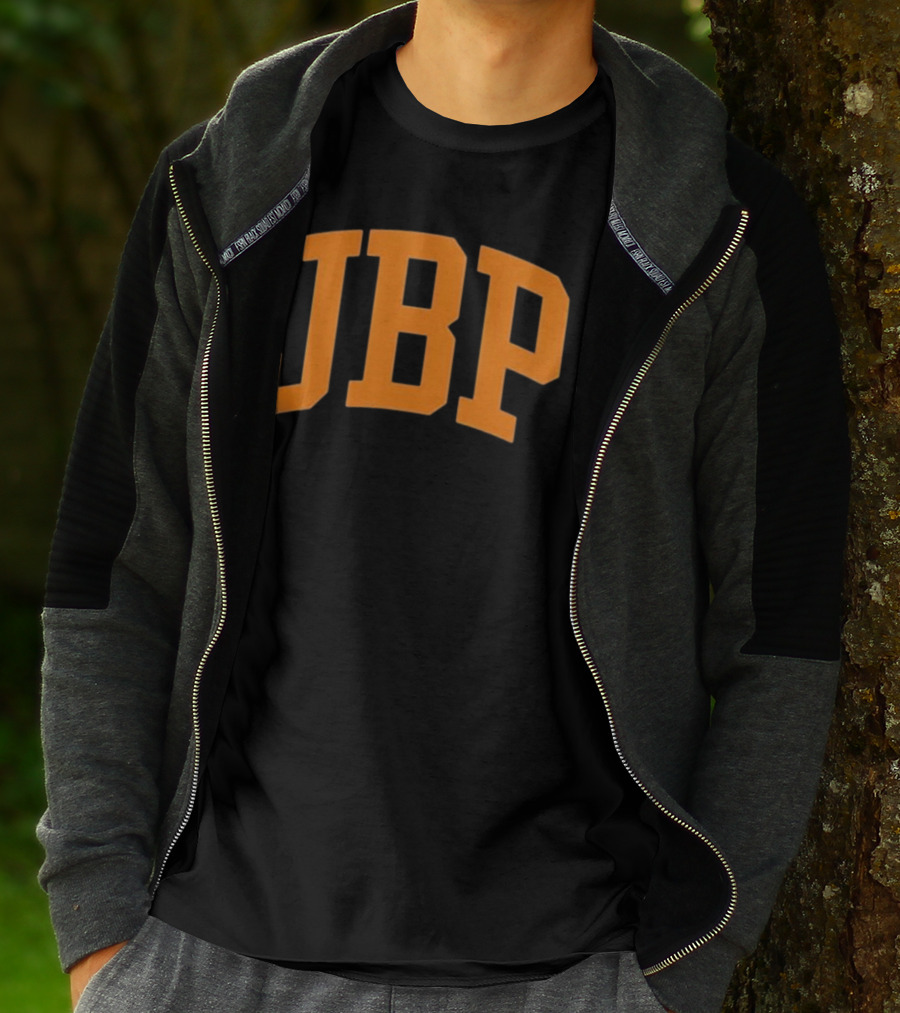 JBP Cobalt Orange Block Letters T-Shirt