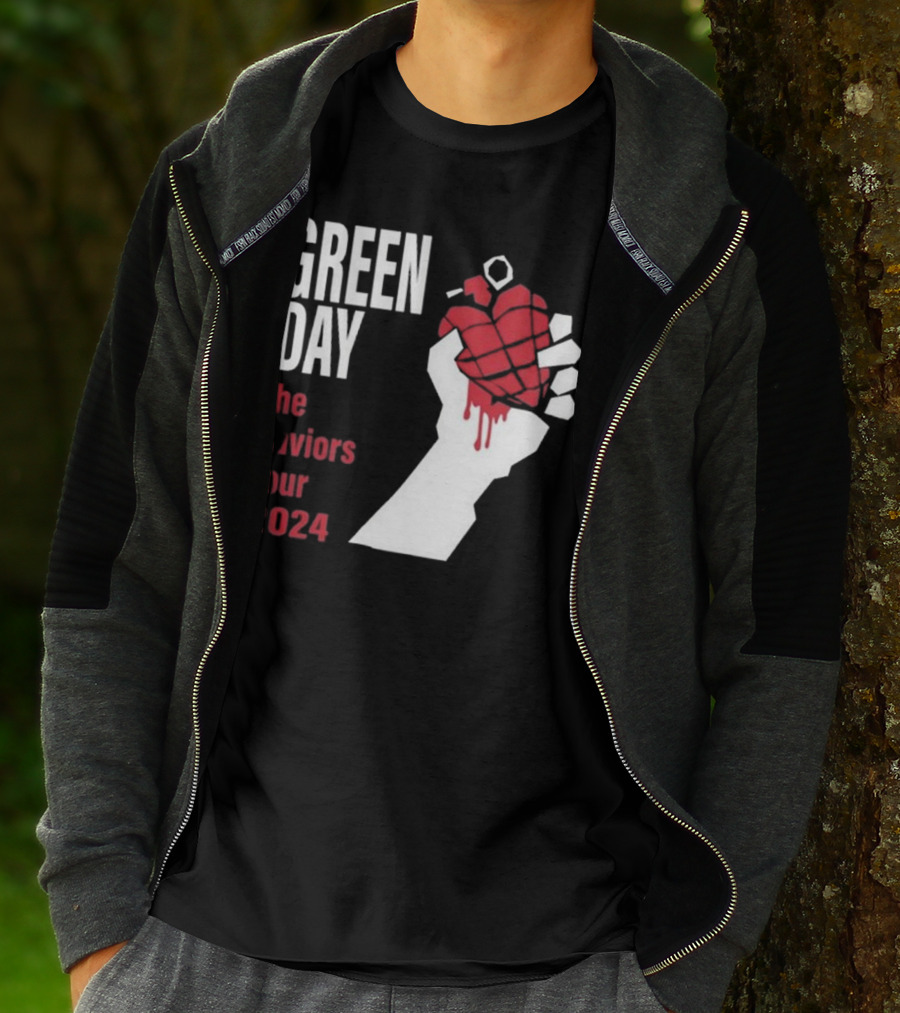 Green Day The Saviors Tour T-Shirt