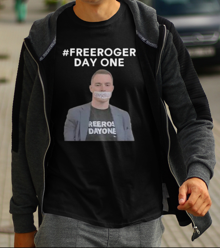 FreeRoger Day One Censored T-Shirt