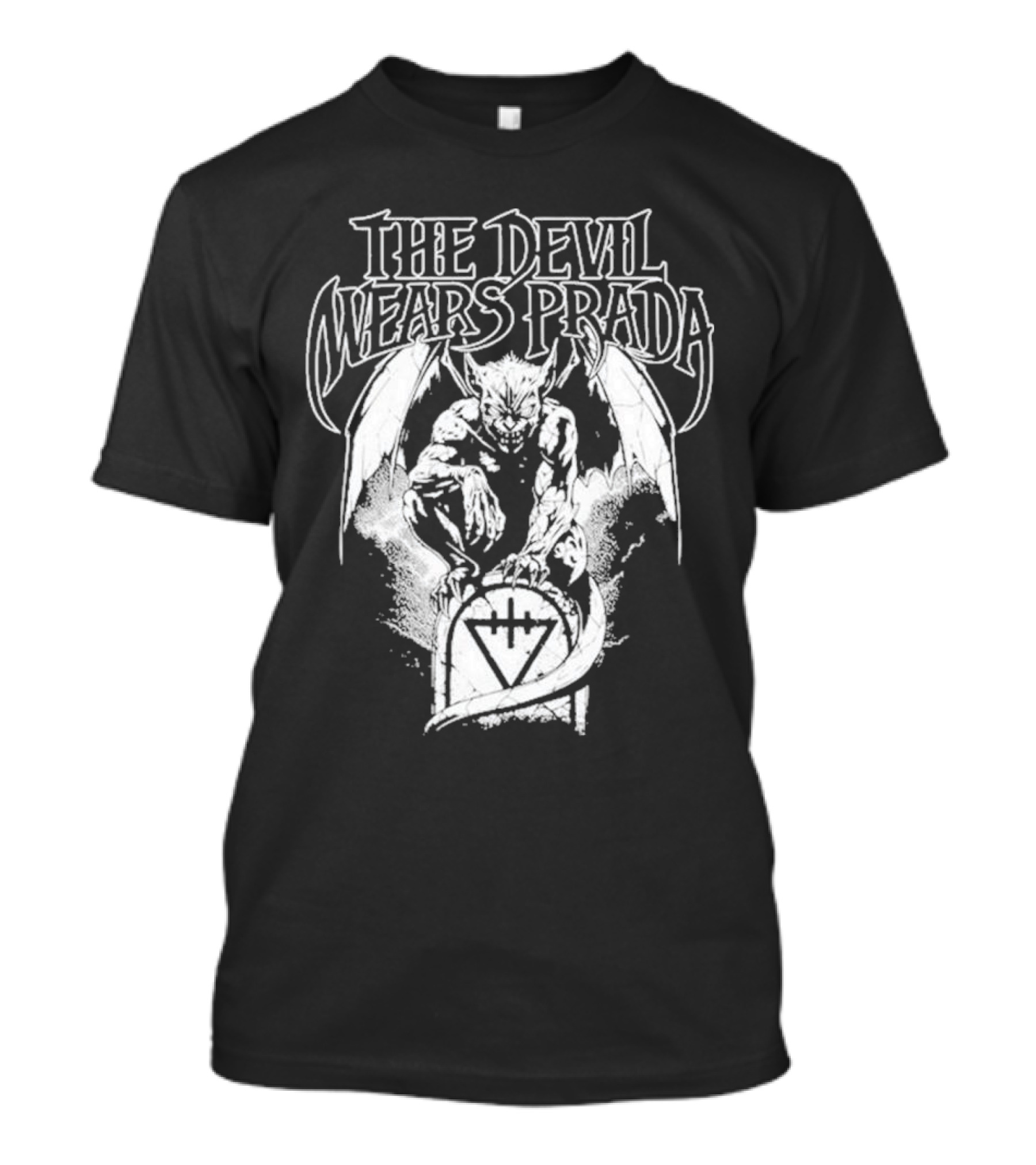 The Devil Wears Prada Gargoyle Winged Creature Gravesite T-Shirt