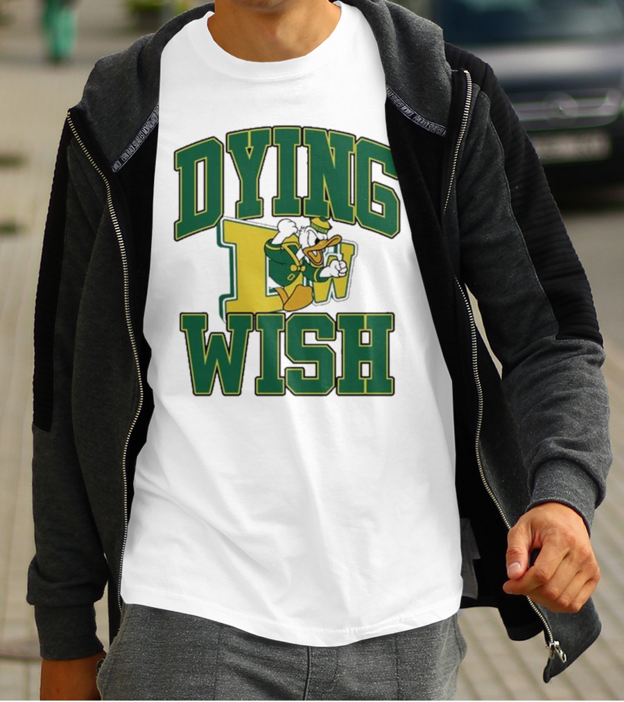 Dying Wish Donald Duck Sports Style T-Shirt