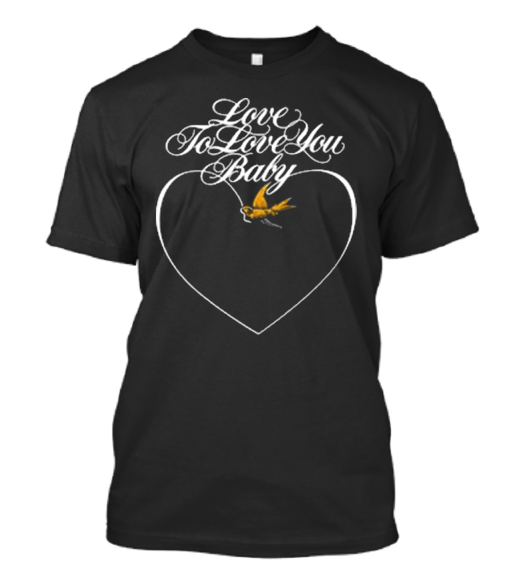 Noah X Donna Summer Love To Love You Baby Heart Bird T-Shirt