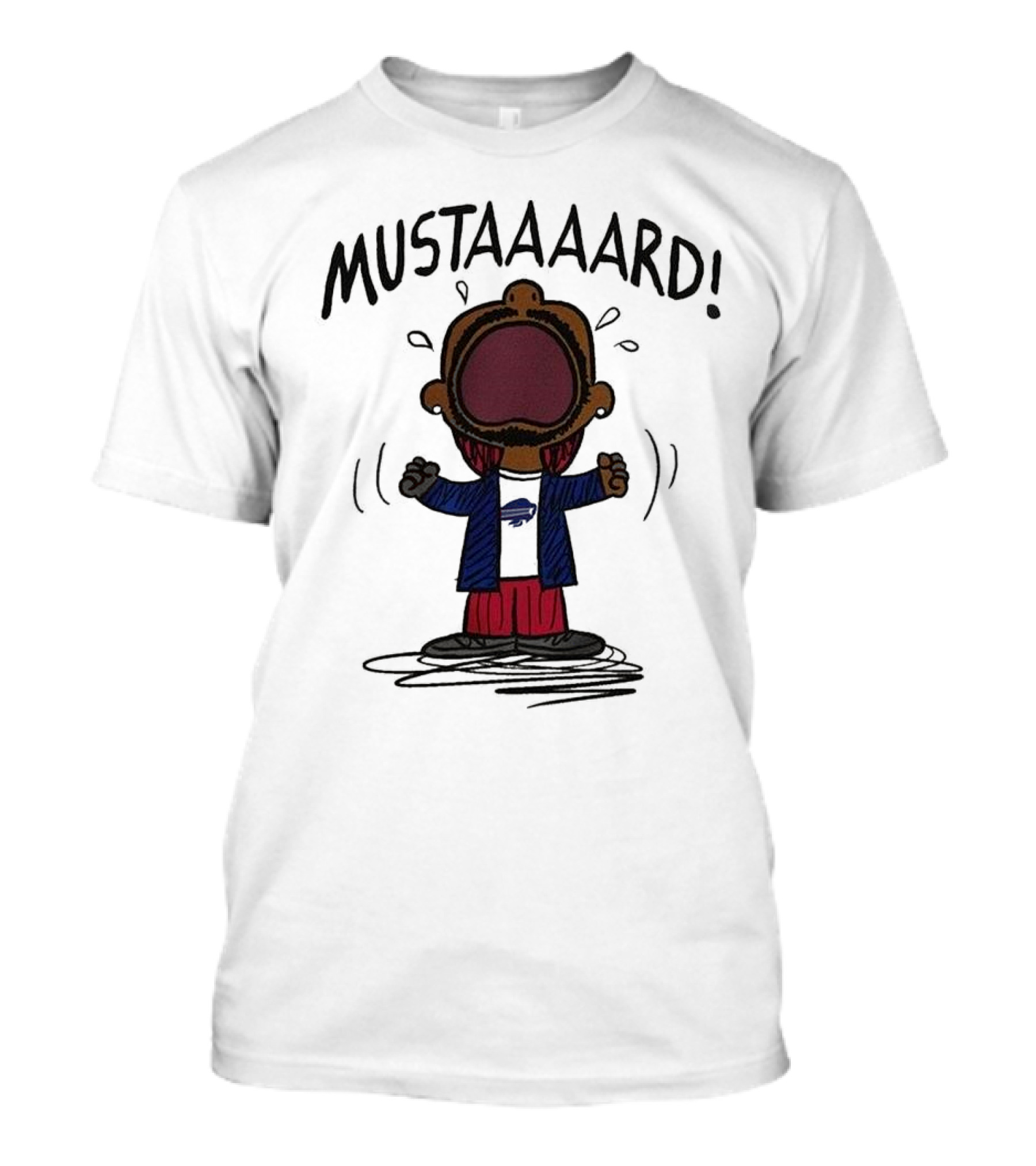 Buffalo Bills Football Mustard T-Shirt
