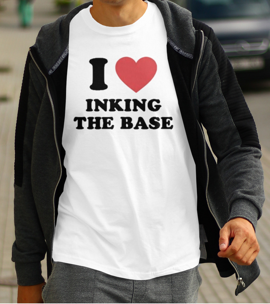 I Heart Inking The Base T-Shirt