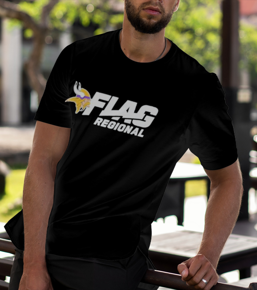 Minnesota Vikings Flag Regional Tournaments 2025 NFL T-Shirt