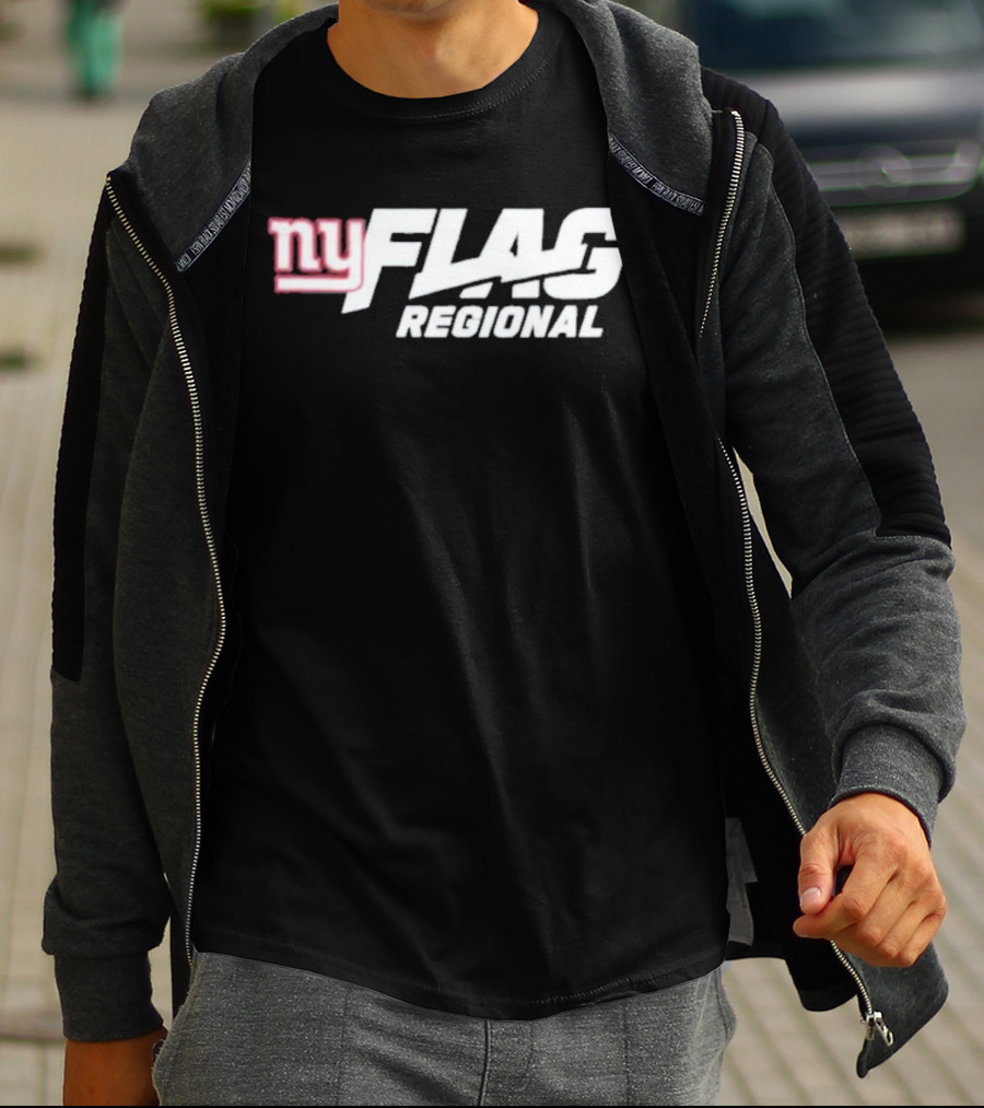 New York Giants My Flag Regional 2025 NFL Tournaments T-Shirt