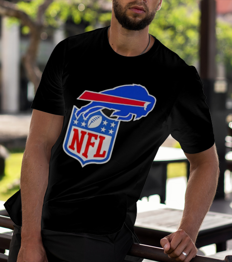 Buffalo Bills NFL Football Fusion Mark T-Shirt