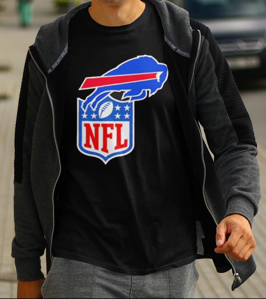 Buffalo Bills NFL Football Fusion Mark T-Shirt