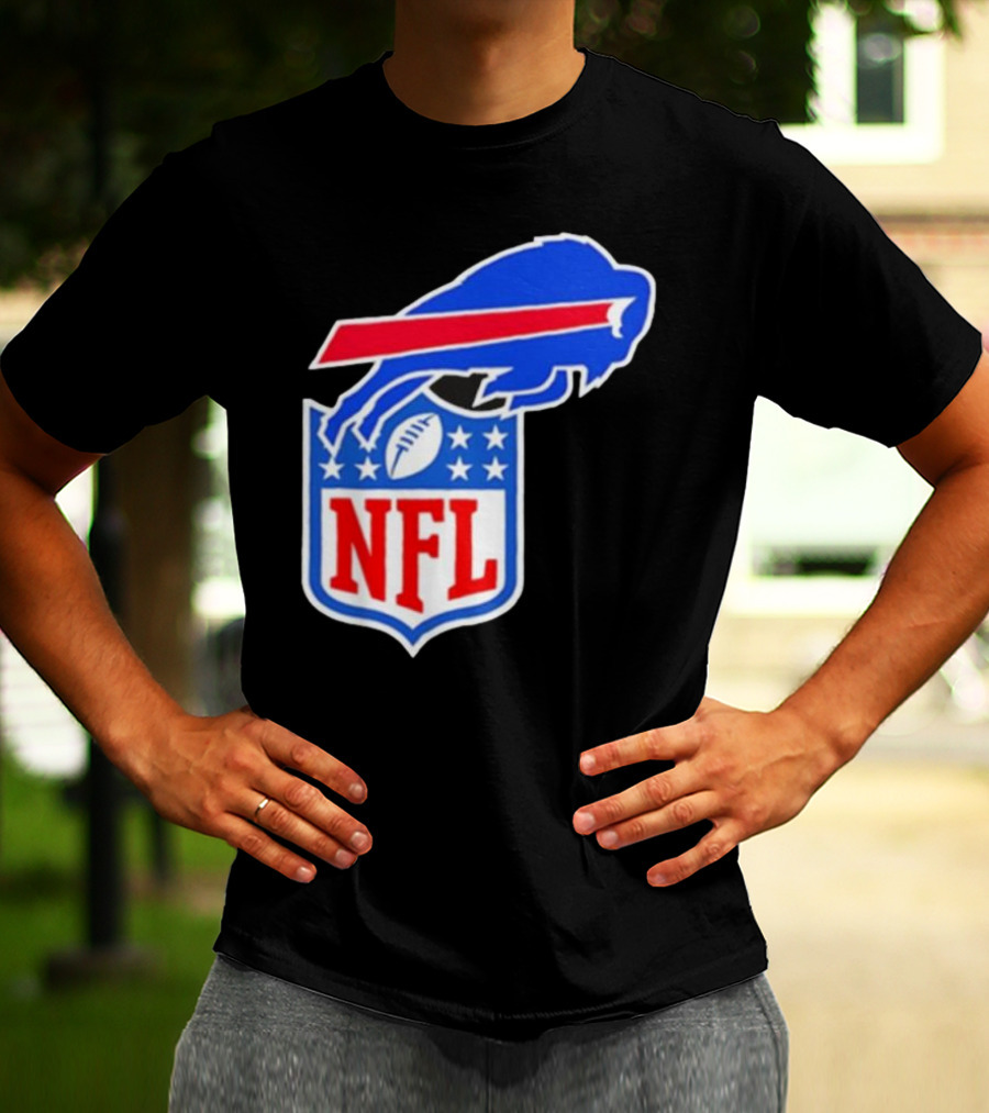 Buffalo Bills NFL Football Fusion Mark T-Shirt