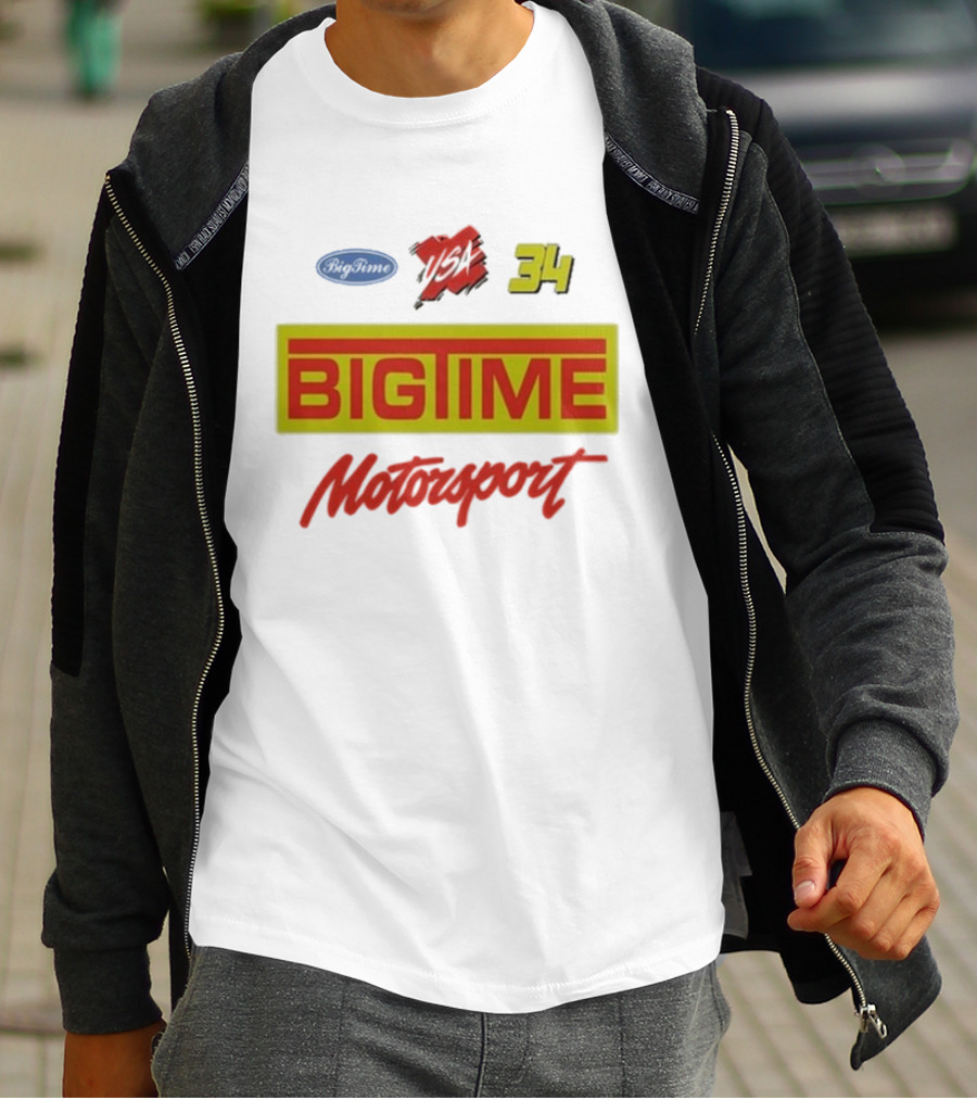 Big Time Motorsport USA 34 BigTime Logo T-Shirt
