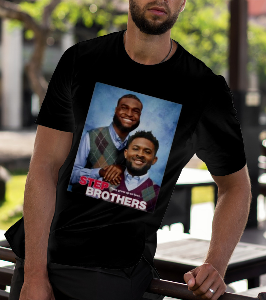 Danielle Hunter And Will Anderson Jr. Step Brothers They Grow Up So Fast T-Shirt