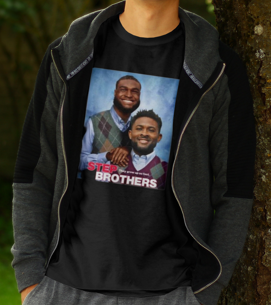 Danielle Hunter And Will Anderson Jr. Step Brothers They Grow Up So Fast T-Shirt