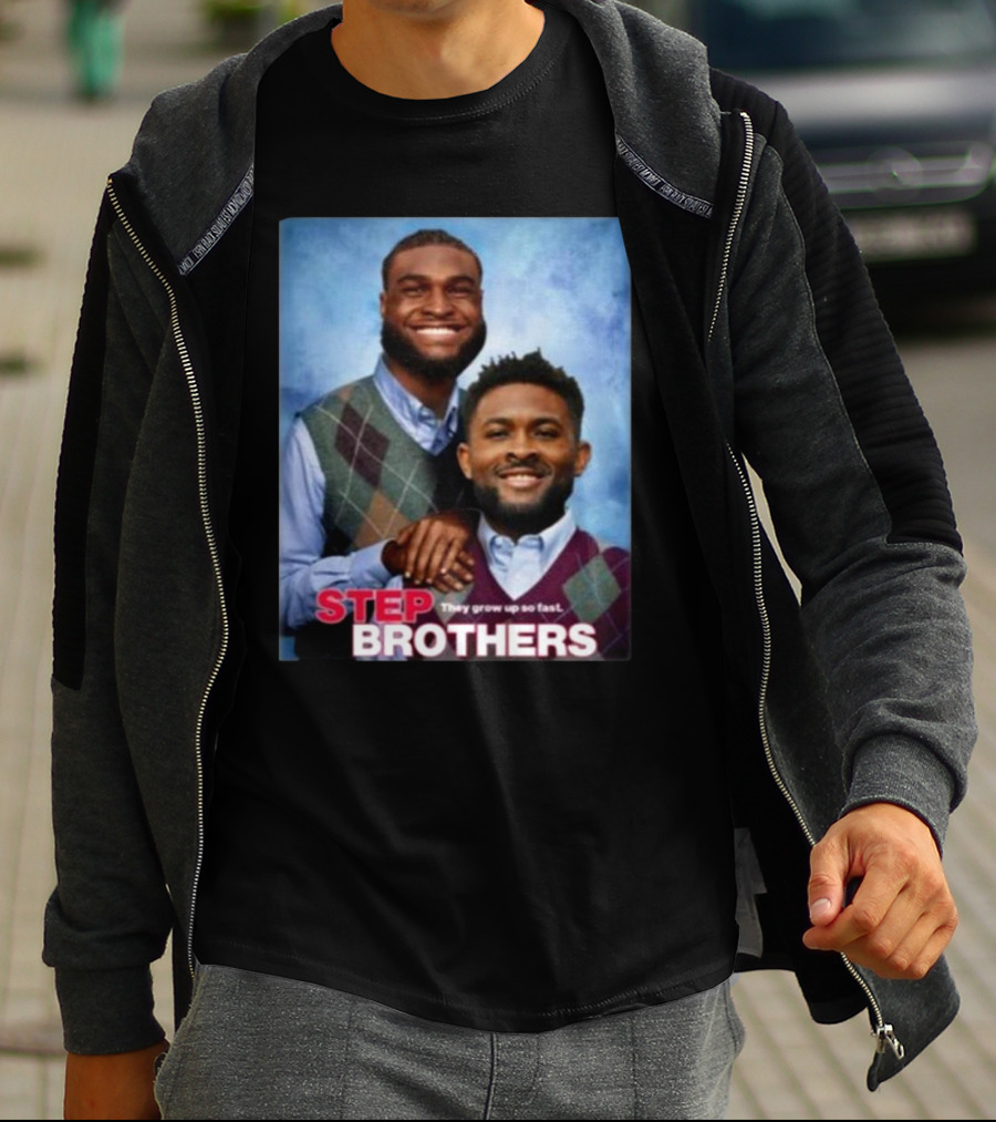 Danielle Hunter And Will Anderson Jr. Step Brothers They Grow Up So Fast T-Shirt