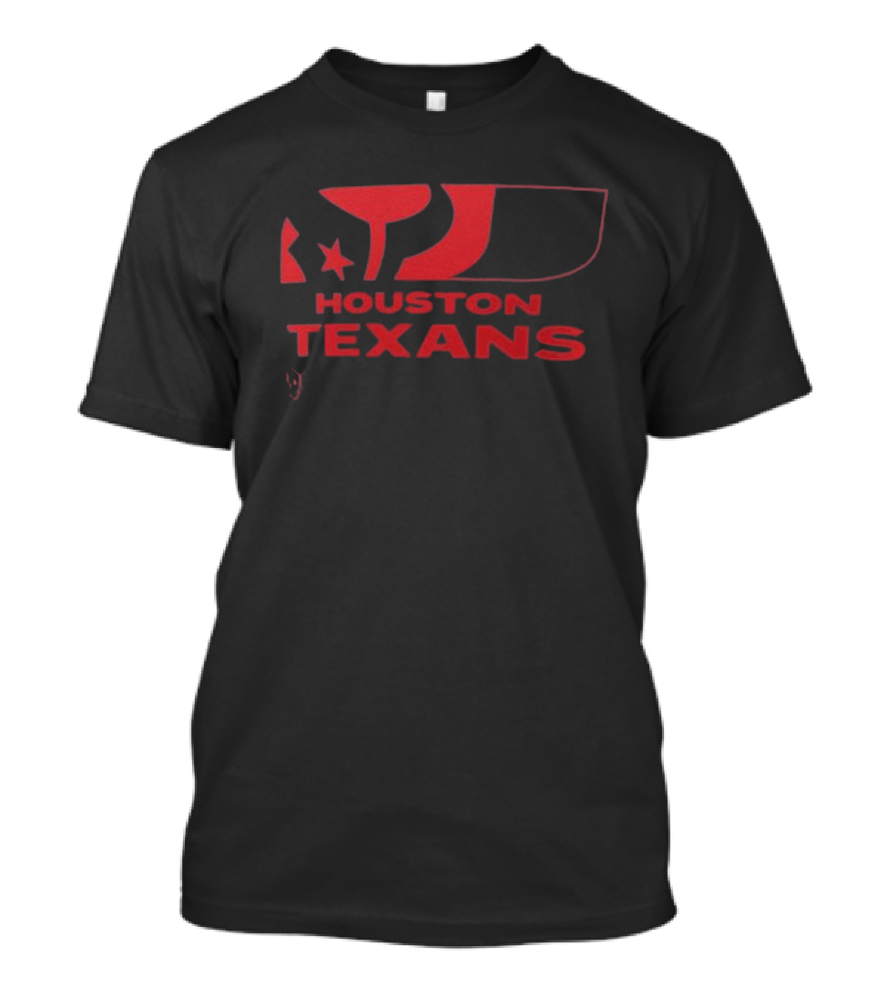 Houston Texans NFL Red Logo Fan Essential T-Shirt