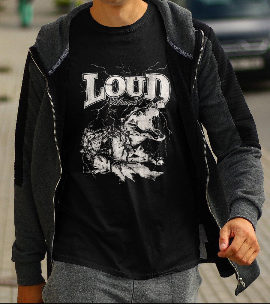 Rolling Loud Miami 24 Hard Rock Stadium Lockjaws Vintage T-Shirt