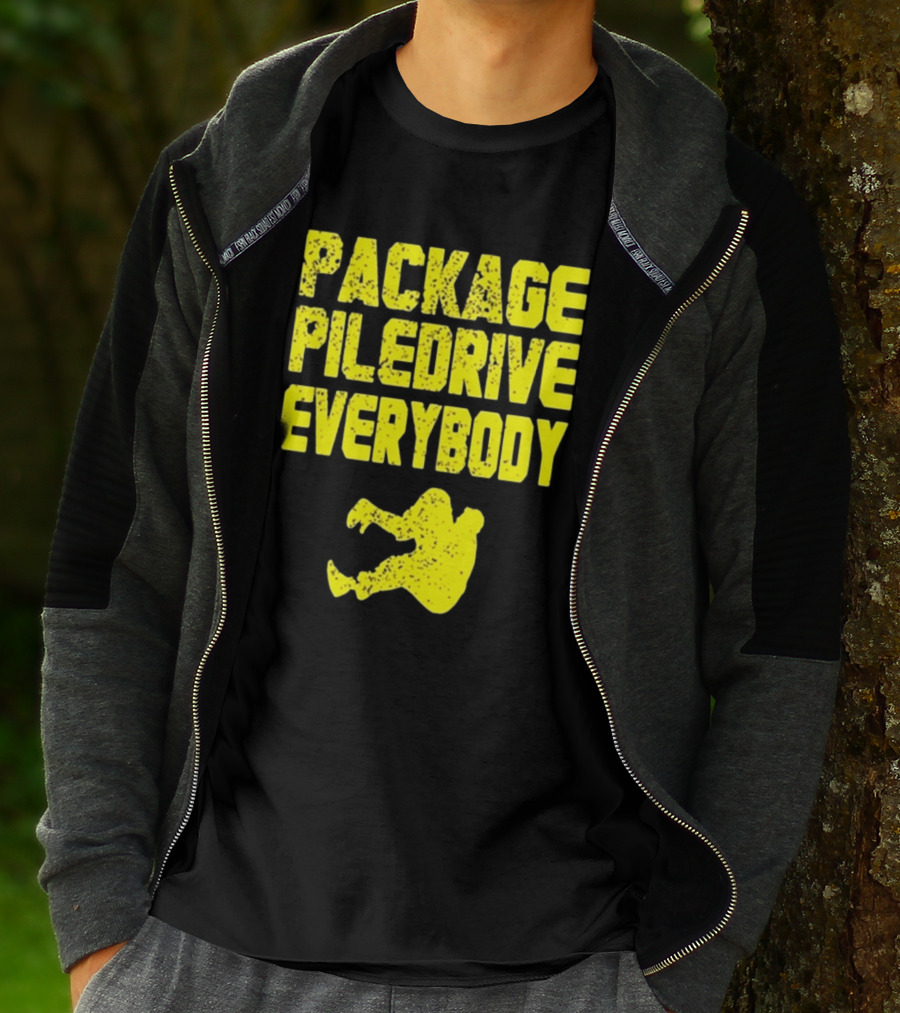 Package Piledrive Everybody Wrestling Move T-Shirt