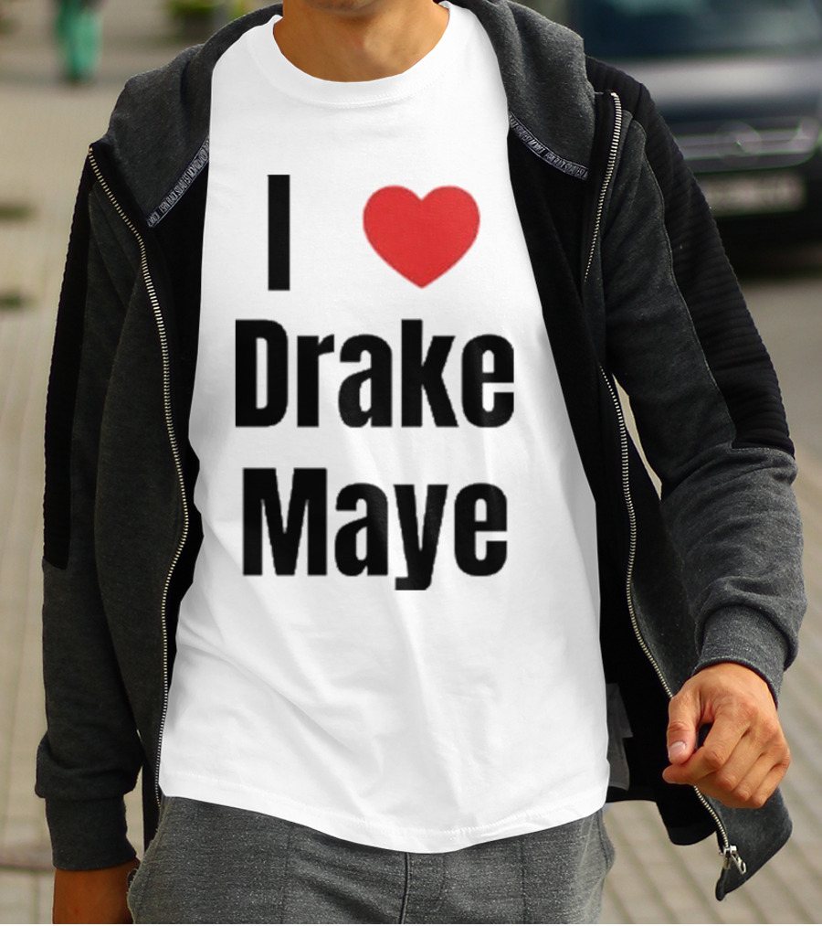 I Heart Drake Maye Fan Love T-Shirt