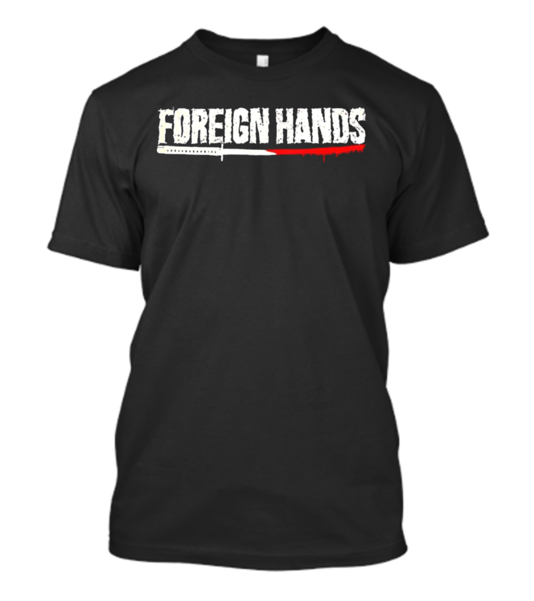 FOREIGN HANDS Bloody Knife T-Shirt