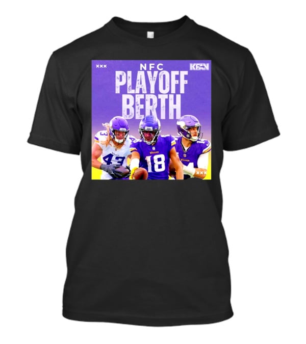NFC Playoff Berth Minnesota Vikings KFAN T-Shirt