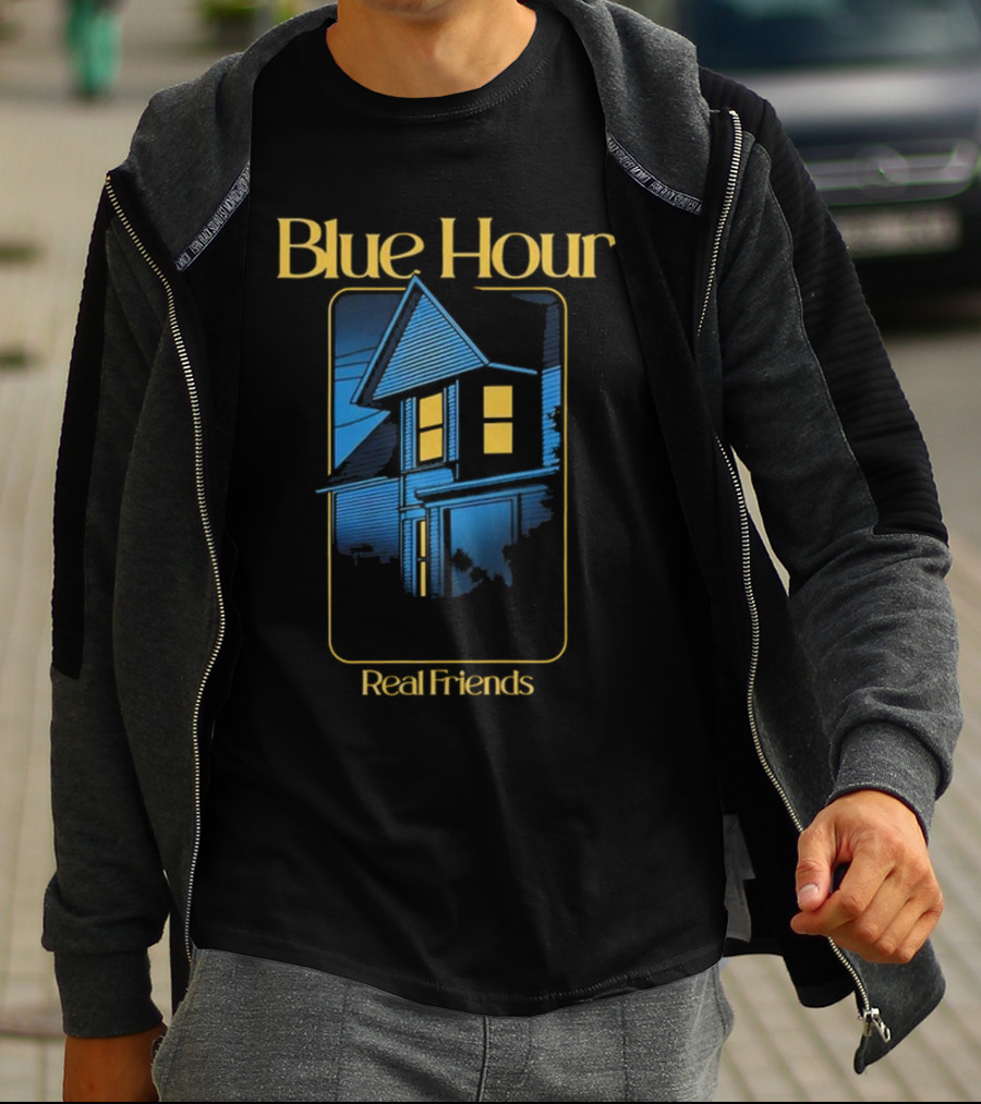 Real Friends Blue Hour House Tour T-Shirt