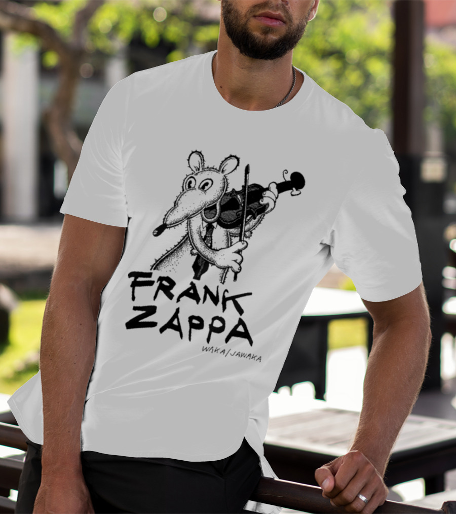 Frank Zappa Waka Jawaka Rat Violin T-Shirt