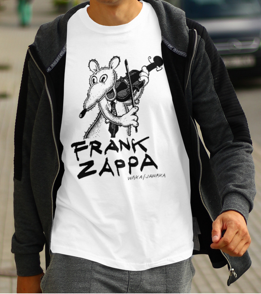 Frank Zappa Waka Jawaka Rat Violin T-Shirt