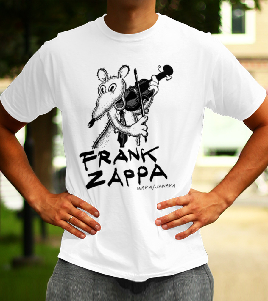 Frank Zappa Waka Jawaka Rat Violin T-Shirt