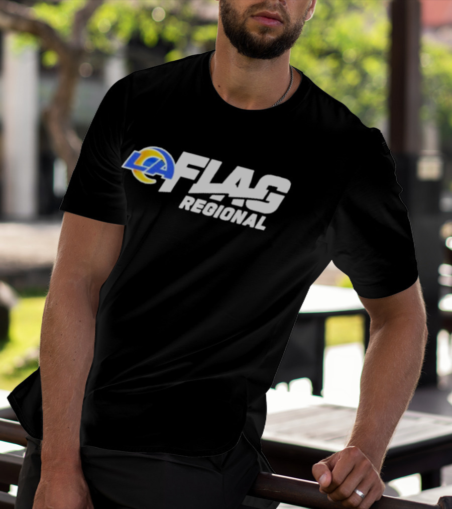 Los Angeles Rams LA Flag Regional NFL Tournaments 2025 T-Shirt