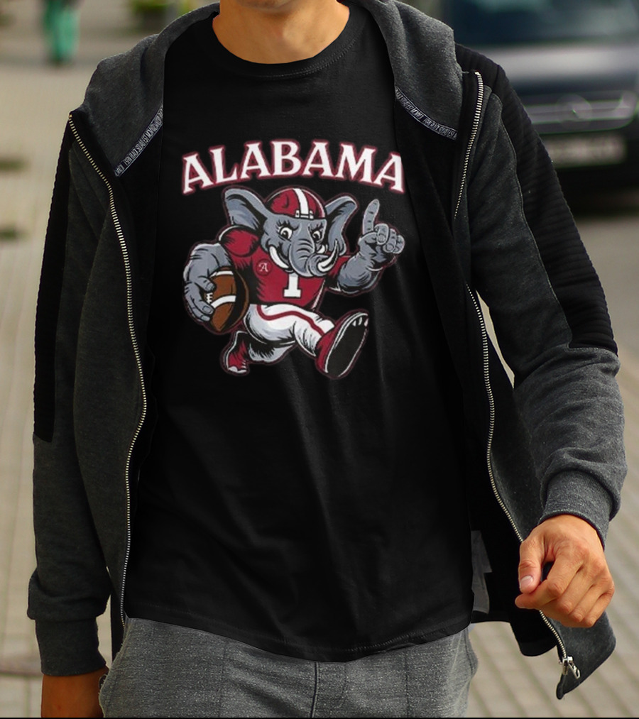 Alabama Crimson Tide Big Al Football Mascot T-Shirt