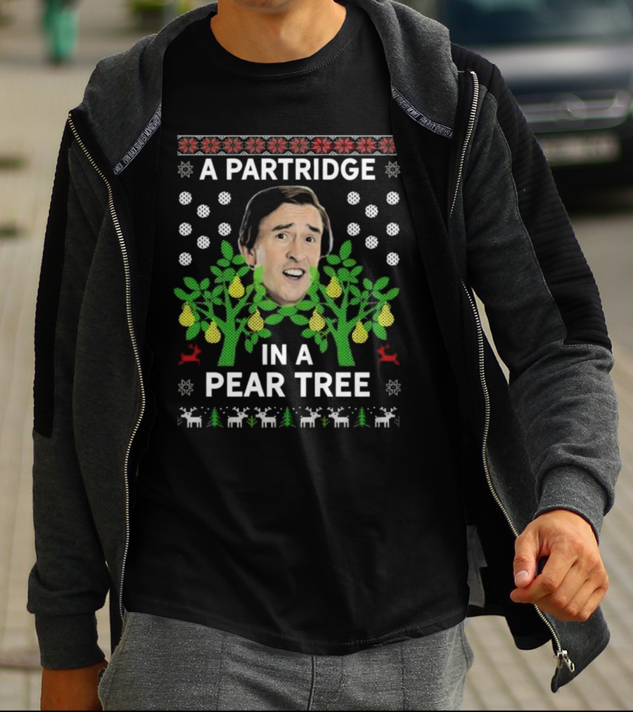 A Partridge In A Pear Tree Ugly Christmas T-Shirt