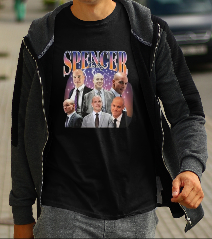 Spencer Carbery DJ Gingsnapz Multi-Portrait Collage T-Shirt